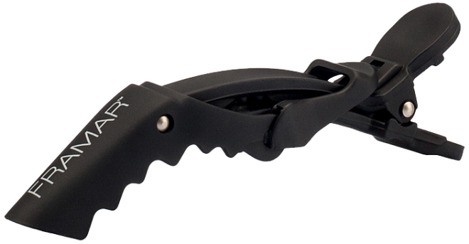 Framar Rubberized Jaw Clip (Black)