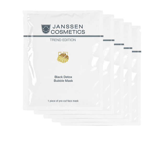 Janssen Cosmetics Black Detox Bubble Mask 5 шт.
