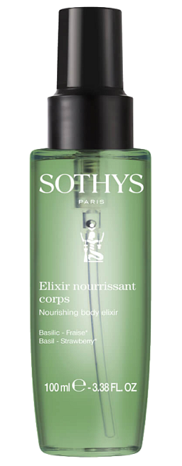 Sothys Nourishing Body Elixir Basil - Strawberry