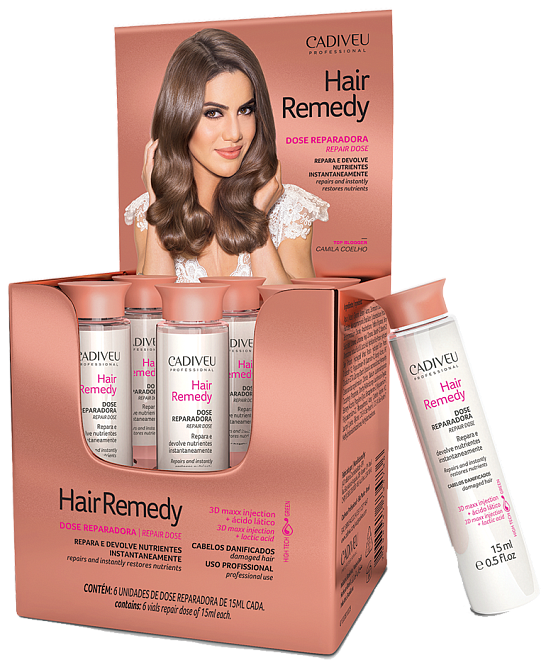 Cadiveu Hair Remedy Prof Vial 6x15ml
