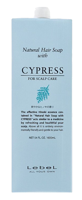 Lebel Hair Soap With Cypress (кипарис)