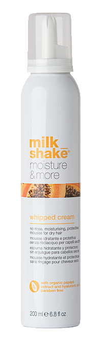 Milk Shake Moisture & More Whipped Cream