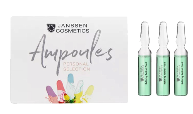 Janssen Cosmetics Refining Retinol Fluid 3 x 2 мл