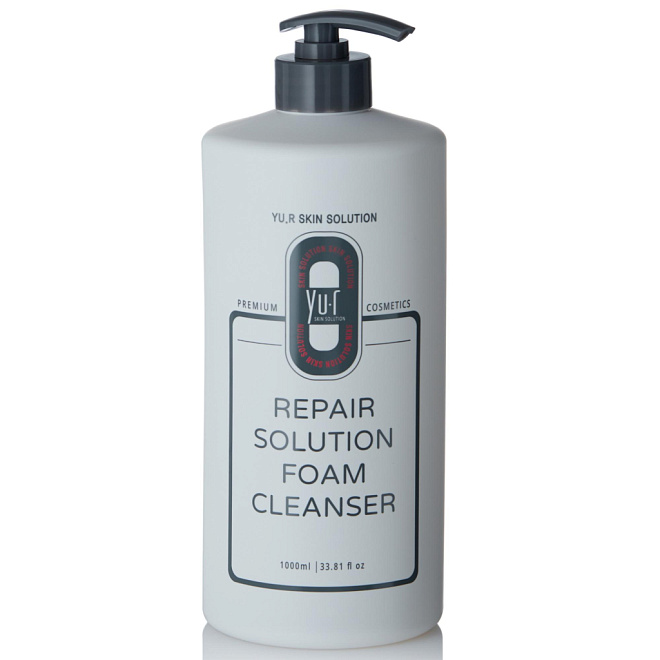 Yu.R Pro Repair Solution Foam Cleanser  Очищающая пенка  1000 мл