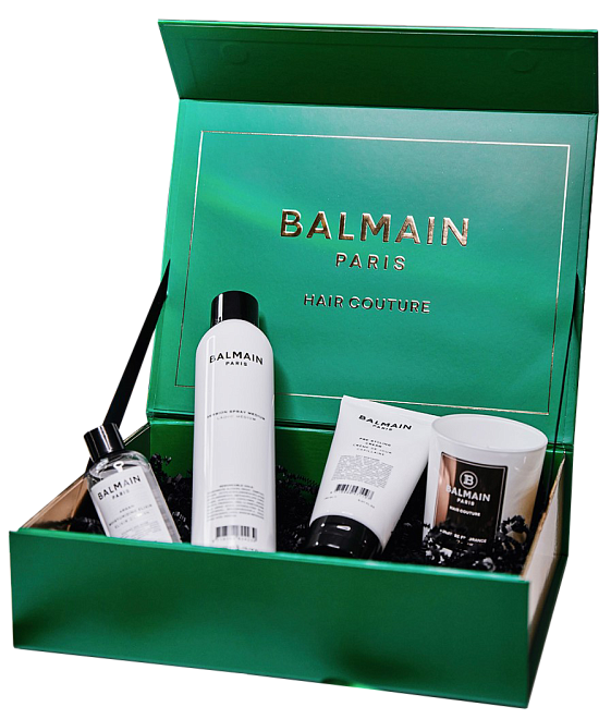 Balmain Pre-Styling & Styling Set Green