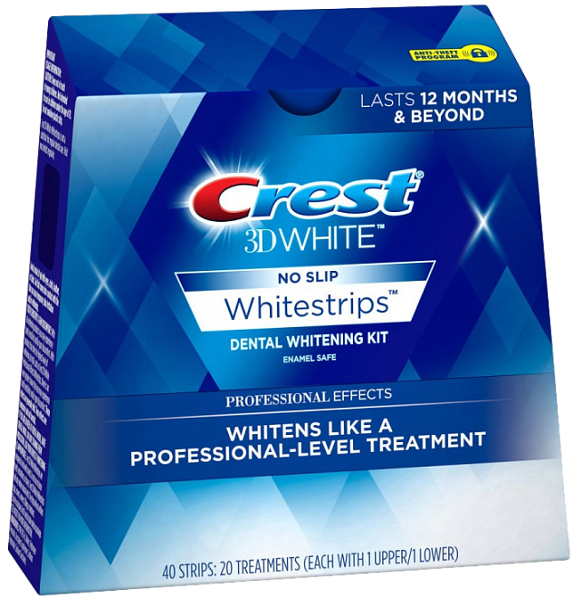 Crest 3D White Whitestrips Professional Effects