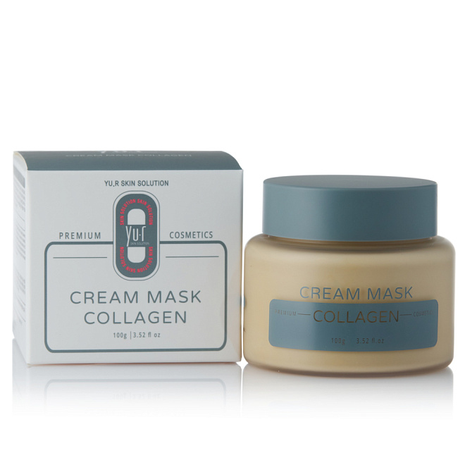 Yu.R Pro Cream Mask Collagen Маска кремовая с коллагеном  100 гр