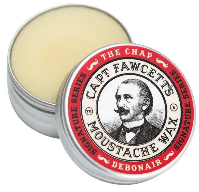 Captain Fawcett Moustache Wax The Chap Debonair