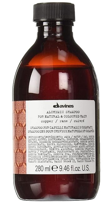 Davines Alchemic Shampoo For Natural And Coloured Hair Cooper