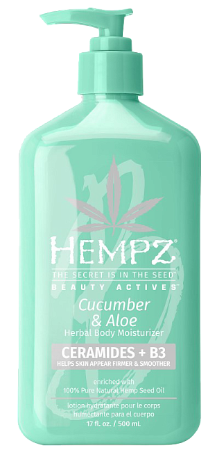 Hempz Beauty Actives Cucumber & Aloe Moisturizer