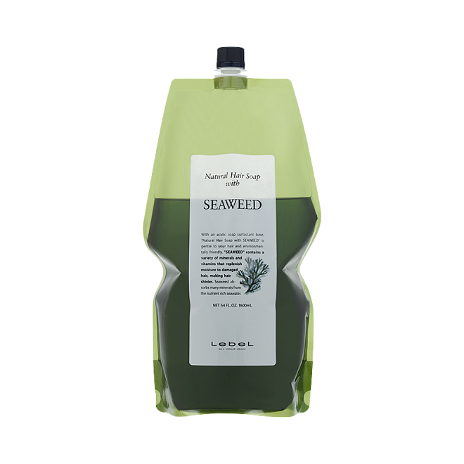 Lebel Hair Soap With Seaweed (морские водоросли) New