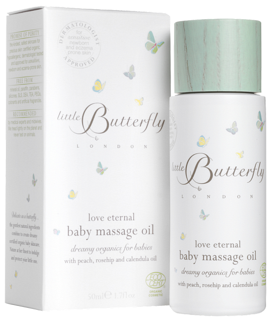 Little Butterfly London Love Eternal Baby Massage Oil