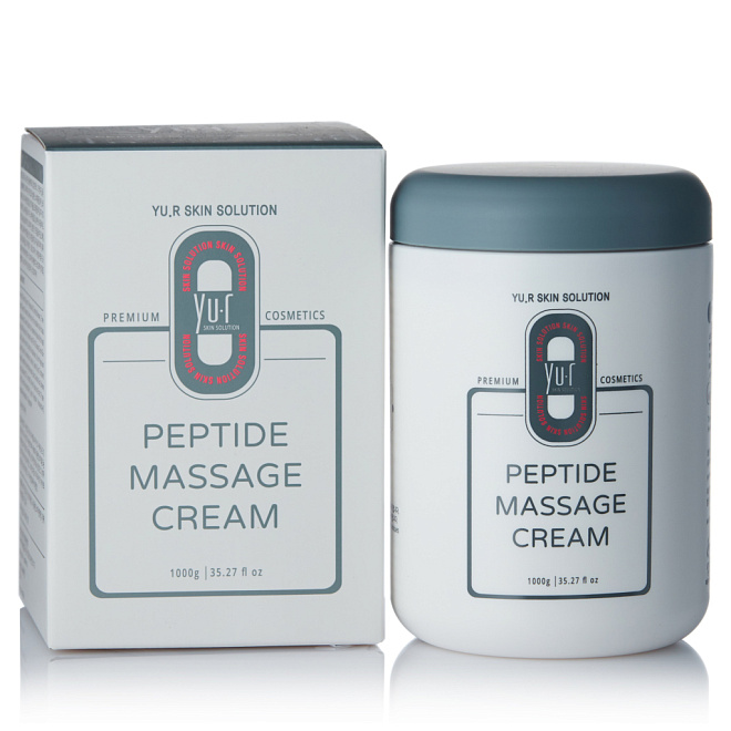 Yu.R Pro Peptide Massage Cream Крем массажный 1000 мл