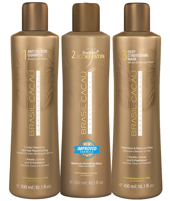 Cadiveu Brasil Cacau Eco Keratin Set 300/300/300 ml